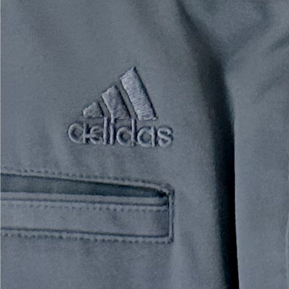Adidas Smoke grey in color, casual golfing pants